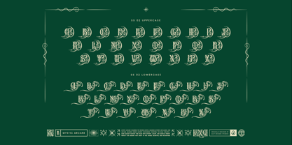 Mystic Arcane Font Poster 5