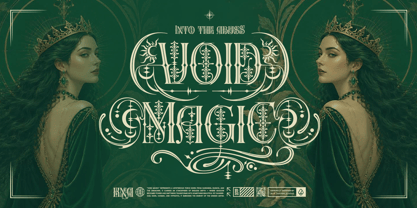 Mystic Arcane Font Poster 13