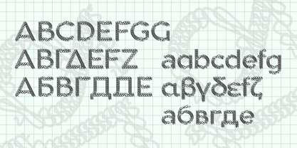 Aukim II Scribble Font Poster 9