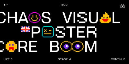FT Pixelica Font Poster 5