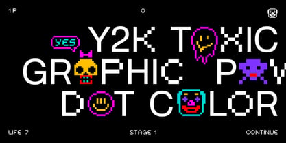 FT Pixelica Font Poster 1