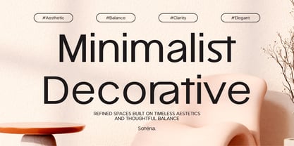 Sotena Font Poster 3