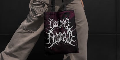 Wargrim Font Poster 8