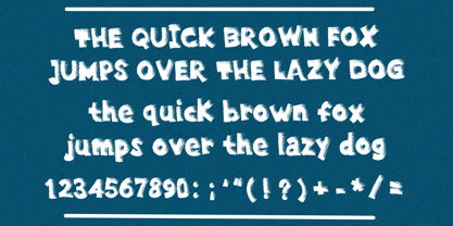 Bold Large Halftone Font Poster 4