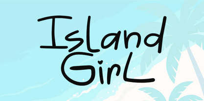 Island Girl Font Poster 1