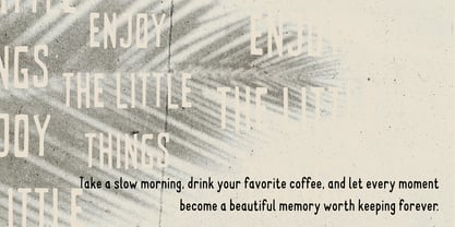 Harganoz Font Poster 3