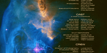 Proscenium Arch Font Poster 7