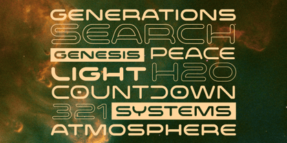 Proscenium Arch Font Poster 11