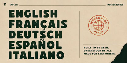 Segavo Font Poster 11