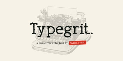 Typegrit Font Poster 1