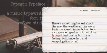 Typegrit Font Poster 5