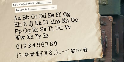Typegrit Font Poster 2
