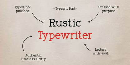 Typegrit Font Poster 3
