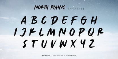 North Plains Font Poster 8