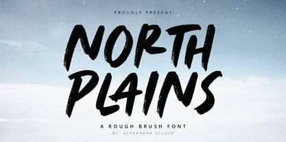 North Plains Font Poster 1