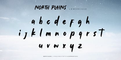 North Plains Font Poster 9