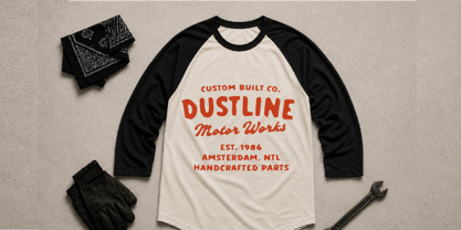 Roadster Customs Font Poster 3