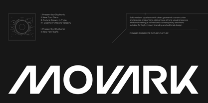 GC Movark Font Poster 1