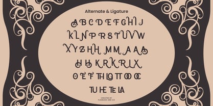 Thornrock Font Poster 10