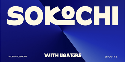 Sokochi Font Poster 1
