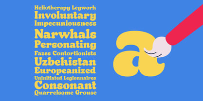 Alino Font Poster 2
