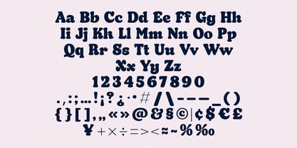 Alino Font Poster 3