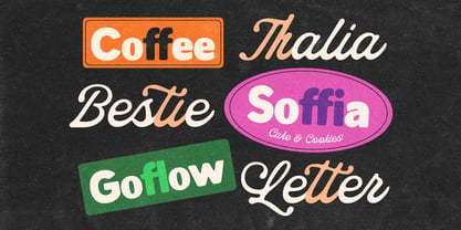 Polished Sans Vintage Font Poster 9