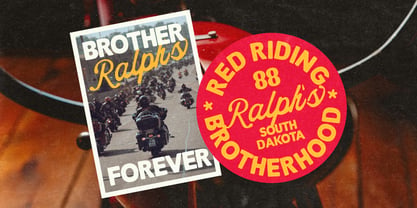 Polished Sans Vintage Font Poster 6
