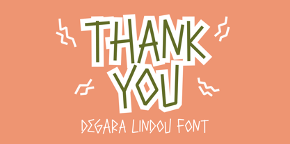 Degara Lindou Font Poster 9
