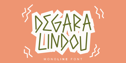 Degara Lindou Font Poster 1