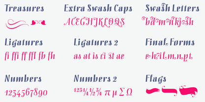 Mary Read Font Poster 11