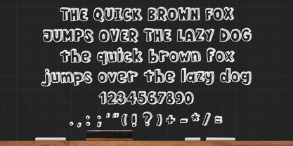 Blackboard Chalk 3d Font Poster 4