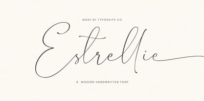 Estrellie Font Poster 1