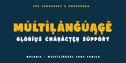 Melonie Font Poster 11