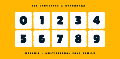 Melonie Font Poster 13
