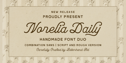 Norelia Daily Font Poster 1