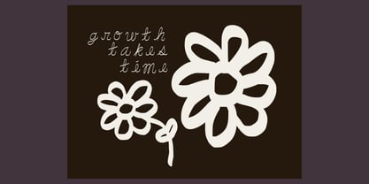 DreamyFont Font Poster 4