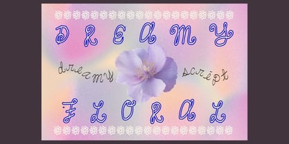 DreamyFont Font Poster 2