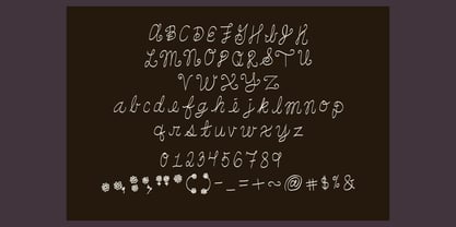 DreamyFont Font Poster 3