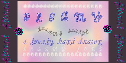 DreamyFont Font Poster 1