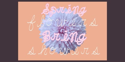 DreamyFont Font Poster 6