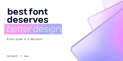 Neu Prompter Font Poster 6