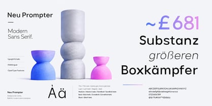 Neu Prompter Font Poster 5