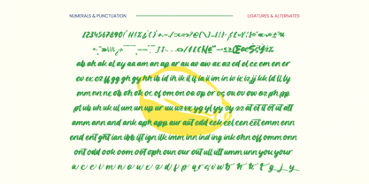 Bulettar Sundel Font Poster 9