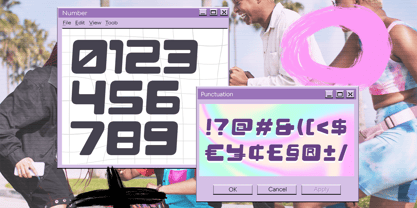 Pikabu Font Poster 4