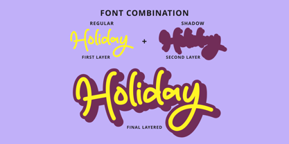 Easter Holiday Regular Font Poster 5