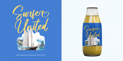 Sunshine Outink Font Poster 7