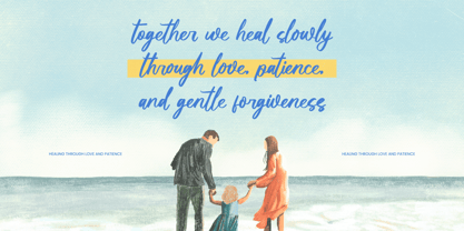 Sunshine Outink Font Poster 4