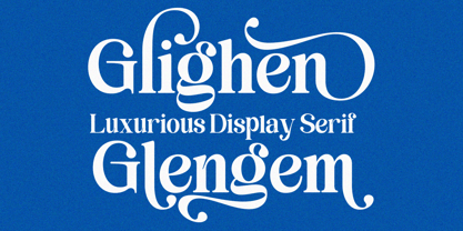 Glighen Eigthies Font Poster 5
