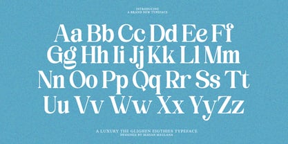 Glighen Eigthies Font Poster 7